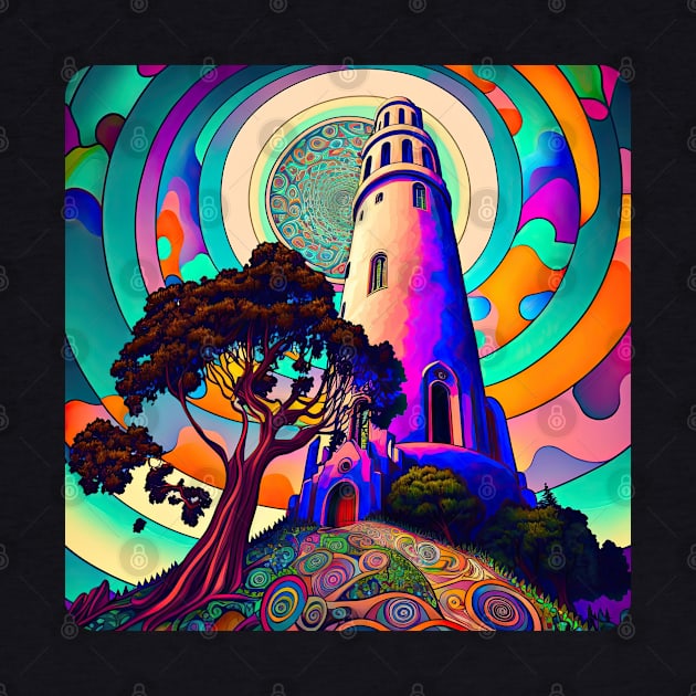Coit tower v1 (no text) by AI-datamancer